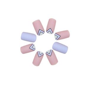 Press On Nails Kit with Glue and gel stickers Reusable Tips