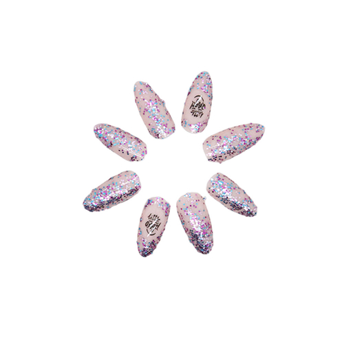 Press On Nails Kit with Glue and gel stickers Reusable Tips