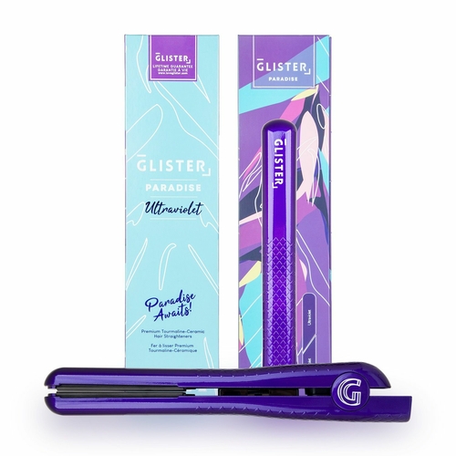 Paradise Flat Iron with Tourmaline Gemstone Infusion – Ultraviolet
