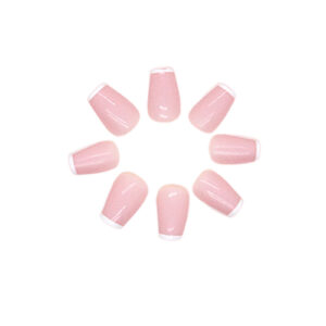 Press On Nails Kit with Glue and gel stickers Reusable Tips