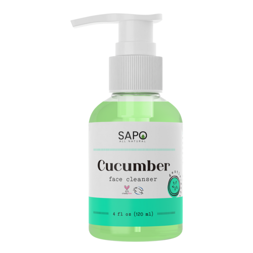 Sapo All Natural Cucumber Cleansing Facial Wash with Aloe Vera,
