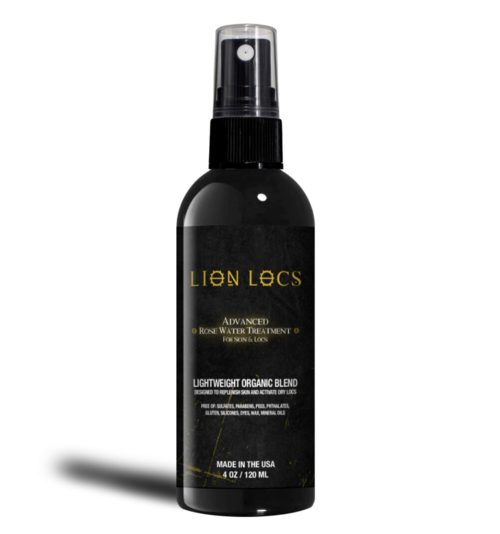 Lion Locs – Advanced Rose Water Spray For Skin & Hair