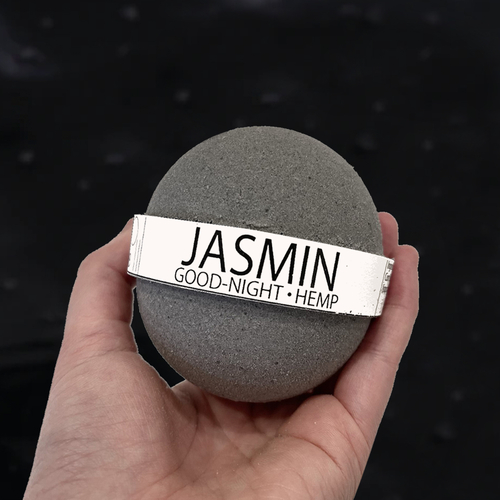 Goodnight Jasmine and Hemp Oil Bath Bomb – 8oz