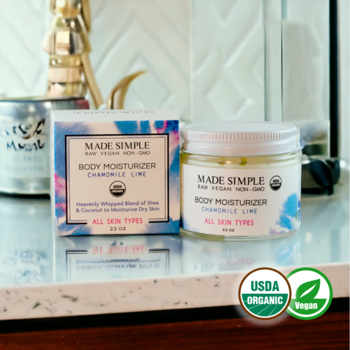 Chamomile Lime Moisturizer – Certified Organic & Vegan