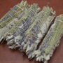 4 Pcs California White And Lavender Sage Bundles 4"