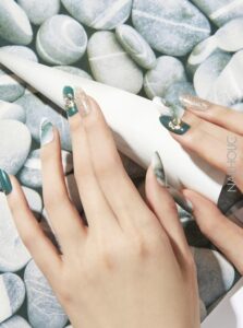 Korean Gel Nail Strips Nail decals All-In-One Kits