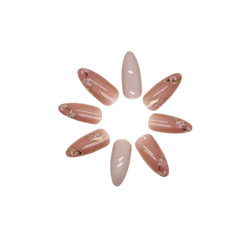 Press On Nails Kit with Glue and gel stickers Reusable Tips