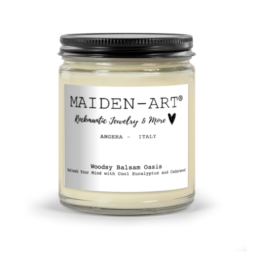 Woodsy Balsam Oasis – Candle for Mindfulness & Meditation –