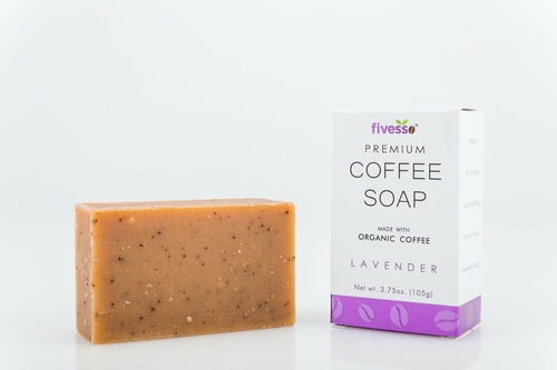 Lavender – Premium Coffee Soap Bar
