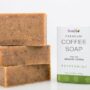 Peppermint - Premium Coffee Soap Bar (Pack of 3 Bars)