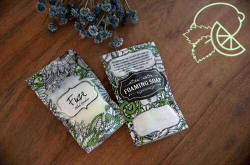 Foaming Essential Oil Hand Soap Refill Packet – Mojito