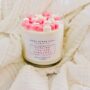 Soy Wax Candle with Hearts