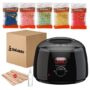 Bolusso Wax Device - 5 Types of Beans 500 Gram - 50 Wax Rods - Free