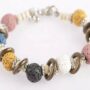 Multi Color Lava Stone Bracelet 1