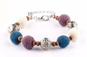 Multi Color Lava Stone Bracelet 4