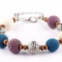 Multi Color Lava Stone Bracelet 4
