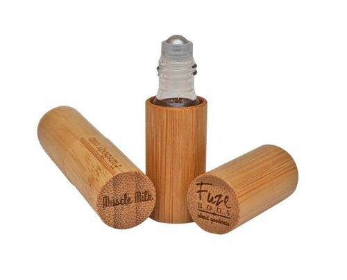 Muscle Recovery – Wood Roll-On Pure Essential Oils
