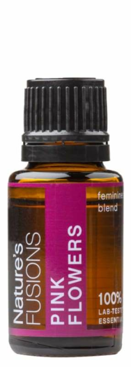 Pink Flowers Hormone Balance Blend Pure Essential Oil – 15ml