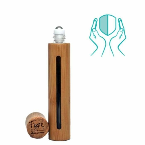 Protect: Sanitizing Blend 100% Pure Essential Oils and alcohol – Wood
