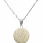 White Lava Stone Essential Oil Necklace