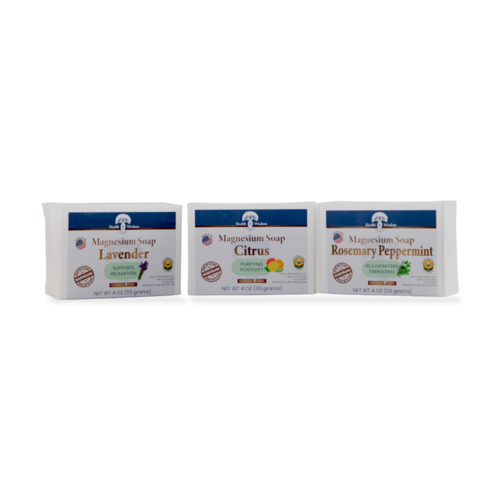 Health and Wisdom Magnesium Bar Soap – 2 pack