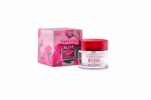 Night face cream with rose water Rose of Bulgaria Biofresh – 50ml.