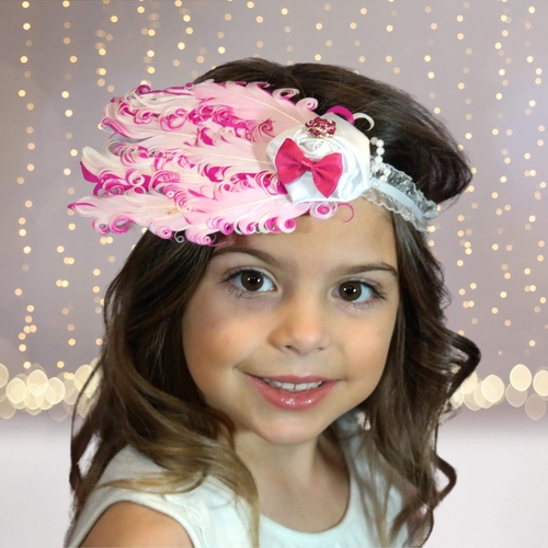 1920’s Gatsby Style Feather Headband