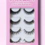 SO PINK BEAUTY Faux Mink Eyelashes Variety Pack 5 Pairs