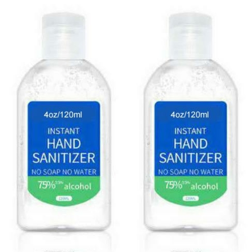 Insta High-Quality Hand Sanitizer Quick Dry 2/Pack 4oz each