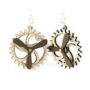 Kinetic Gear Earrings 5006B