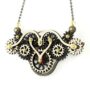 Kinetic Winged Gear Necklace 6004C