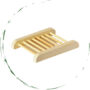 Natural Bamboo Soap Bar Dish