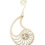 Nautilus Shell Ornament #9923