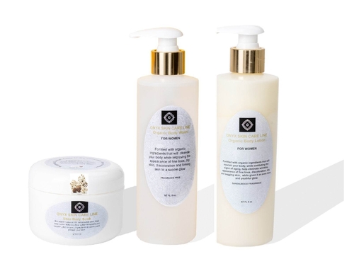 ORGANIC THREE STEP BODY CARE SYSTEM –  Four Fragrances – for WOMEN