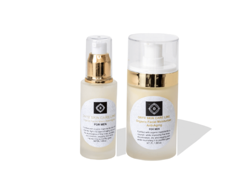 Organic Two-Step Anti-Aging System Facial Wash and Moisturizer  – For