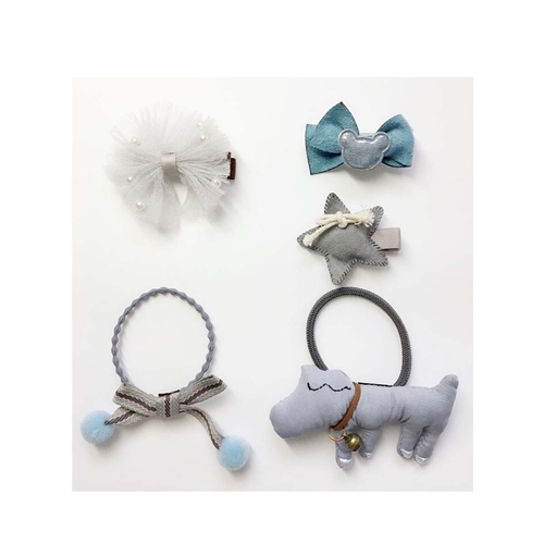 Greenhome GD-BL-5 Blue Dog Hair Accessories Gift Set – 5 Piece