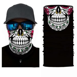 Neck Gaiter/Face Mask - Candy Skull