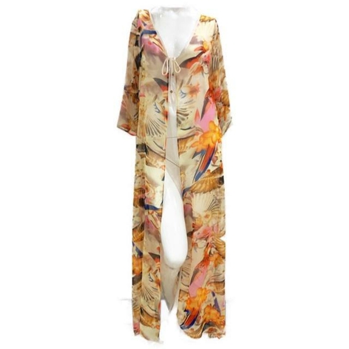 ‘Tropical Orange’ Chiffon