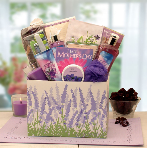 Mother’s Day Moments Of Relaxation Lavender Spa Gift Box – gift for