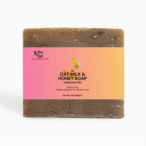 Handmade Oat Milk Honey Soap