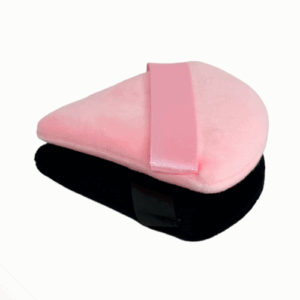 4 PIECE COTTON TRIANGLE POWDER PUFF SET