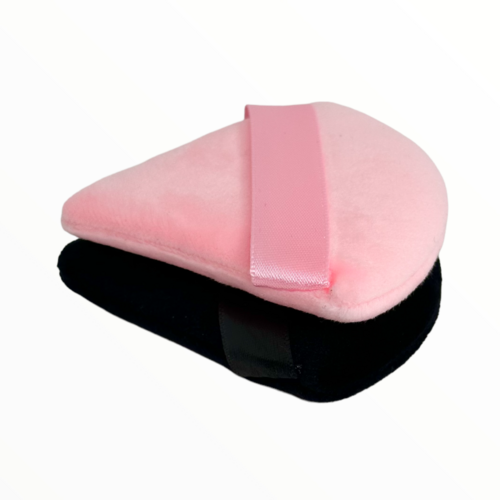 4 PIECE COTTON TRIANGLE POWDER PUFF SET