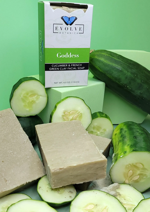 Standard Soap – Goddess Cucumber & French Green Clay (Facial Soap)