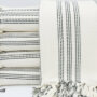 Black & White 3 Stripe | Beach Towel