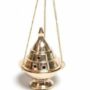 Hanging Brass Incense Burner 5 - 6"