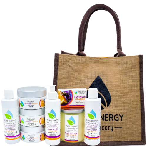 Premium Spa Gift Set (Lavender Orange)