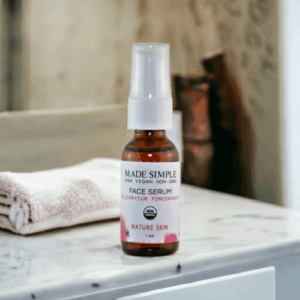 Helichrysum Pomegranate Face Serum - Certified Organic & Vegan