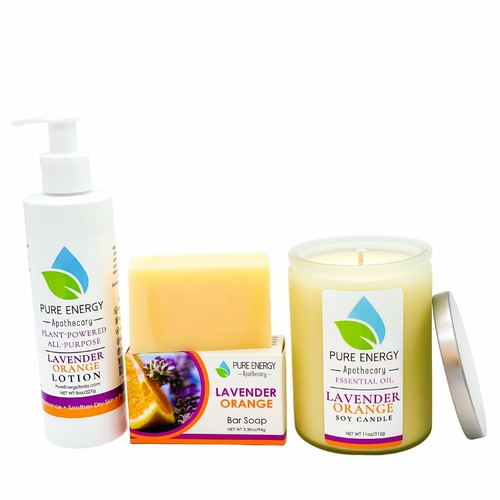 Nourishing Balance Gift Set (Lavender Orange)