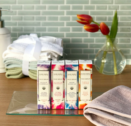 Argan Geranium Face Serum - Certified Organic, Vegan & Cruelty-free - Image 5