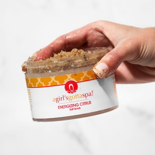 Energizing Citrus Salt Body Scrub
